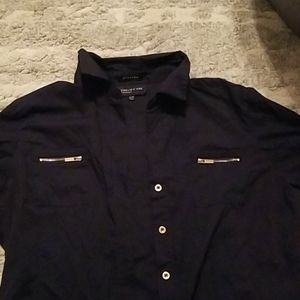 Women's Navy Blue Blouse